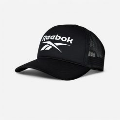 Czapka z daszkiem Reebok aero fitness. Czapki męskie Reebok, bez wzorów, z materiału, retro. Za 39.99 zł.