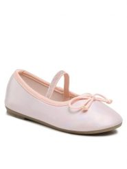 Nelli Blu Baleriny NELLI BLU-CSS20395-03 Różowy. Czerwone baleriny dziewczęce Nelli Blu, bez wzorów, ze skóry. Za 69.99 zł.