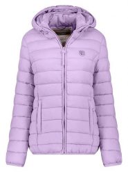 Geographical Norway Kurtka pikowana w kolorze fioletowym rozmiar: XL. Różowe kurtki damskie Geographical Norway, xl, bez wzorów, bez kaptura. Za 162.49 zł.