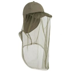 Czapka z daszkiem Solognac Steppe 300 mosquito. Zielone czapki męskie SOLOGNAC, na lato, bez wzorów, z bawełny, sportowe. Za 49.99 zł.