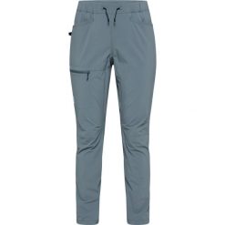 Spodnie trekkingowe damskie ROC Lite Standard Pant. Niebieskie spodnie dresowe damskie Haglöfs, bez wzorów. Za 490.00 zł.