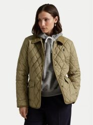 Polo Ralph Lauren Kurtka przejściowa 211965336004 Khaki Straight Fit. Brązowe kurtki damskie Polo Ralph Lauren, xs, bez wzorów, z syntetyku, bez kaptura. Za 1,101.99 zł.