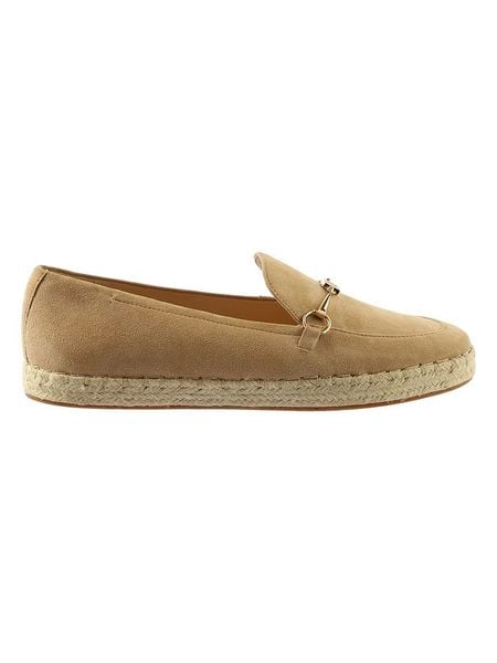 Högl Skórzane espadryle w kolorze beżowym rozmiar: 40. Brązowe espadryle damskie HÖGL, bez wzorów, bez obcasa. Za 280.44 zł.