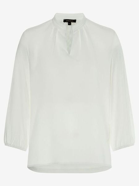 More & More Bluzka w kolorze białym rozmiar: 44. Białe bluzki damskie MORE & MORE, bez wzorów, bez kołnierzyka, bez ramiączek. Za 73.93 zł.