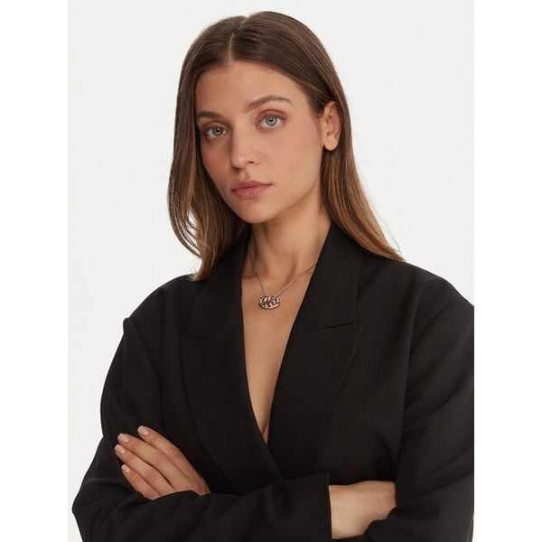 Naszyjnik Furla. Szare naszyjniki damskie Furla, srebrne. Za 509.99 zł.