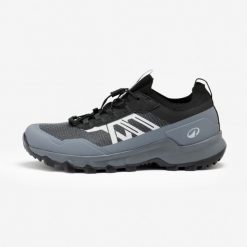 Buty turystyczne męskie Quechua MH500 Faster. Czarne buty trekkingowe męskie QUECHUA, bez zapięcia, outdoorowe. Za 269.99 zł.