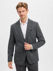 Finshley & Harding marynarka z zestawu modułowego Mężczyźni Modern Fit szary, 98. Szare marynarki męskie Finshley & Harding, bez wzorów. Za 699.95 zł.