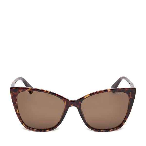 Okulary przeciwsłoneczne Polaroid. Brązowe okulary przeciwsłoneczne damskie Polaroid. Za 159.99 zł.