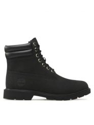 Timberland Trapery 6in Wr Basic TB0A27X6015 Czarny. Czarne buty zimowe męskie Timberland, z nubiku, bez zapięcia. Za 849.99 zł.