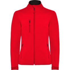 Damska Kurtka Soft Shell Nebraska. Czerwone kurtki damskie ROLY, s, bez wzorów, bez kaptura. Za 138.99 zł.