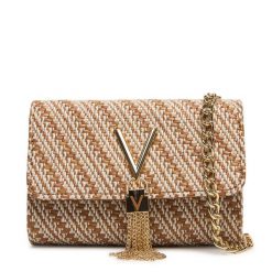 Torebka Valentino. Brązowe torebki klasyczne damskie Valentino, bez wzorów, bez dodatków. Za 339.99 zł.