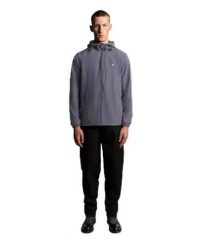 Kurtka z kapturem Lyle & Scott. Szare kurtki treningowe męskie LYLE AND SCOTT, l, bez wzorów, z materiału, do biegania. Za 483.70 zł.