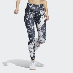 Legginsy damskie adidas Optime Superher Training 7/8. Czarne legginsy damskie Adidas, s, bez wzorów, do biegania. W wyprzedaży za 232.85 zł.