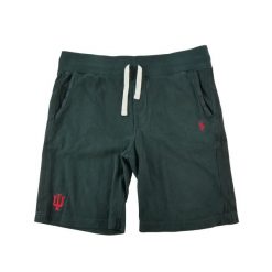 Second life - Spodenki męskie Indiana Hoosiers - Stan bardzo dobry. Czarne szorty męskie Ralph Lauren, bez wzorów, z materiału, eleganckie. Za 170.36 zł.