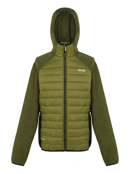 Regatta Kurtka hybrydowa "Newhill" w kolorze zielonym rozmiar: XXL. Zielone kurtki outdoor męskie Regatta, xxl, bez wzorów, bez kaptura. Za 144.58 zł.