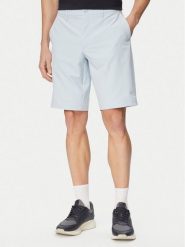 BOSS Szorty materiałowe S Commuter 10.5 Inch 50540337 Niebieski jasny Slim Fit. Niebieskie szorty męskie Boss, z materiału, bez kołnierzyka. Za 549.99 zł.