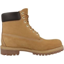 Buty Timberland Model Premium 6. Brązowe buty trekkingowe męskie Timberland, z materiału, bez zapięcia, trekkingowe, primaloft. Za 872.99 zł.