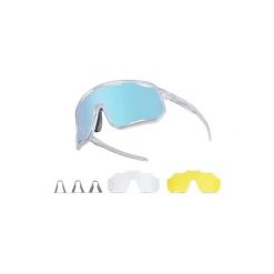 Okulary sportowe fotochromowe ROCKBROS. Brązowe okulary przeciwsłoneczne męskie ROCKBROS. Za 181.37 zł.