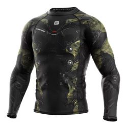 Koszulka sportowa męska Rashguard do MMA EXTREME HOBBY IRON FORCE. Białe bielizna termoaktywna męska EXTREME HOBBY, m, bez wzorów, z bawełny. Za 209.00 zł.