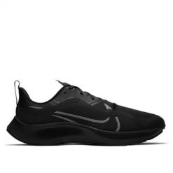 Buty do biegania męskie Nike Air Zoom Pegasus 37 Shield. Czarne obuwie do biegania damskie Nike. Za 595.00 zł.