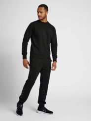 Bluza Hummel Lisam 2.0. Czarne bluzy bez kaptura męskie HUMMEL, m, z bawełny. Za 222.30 zł.