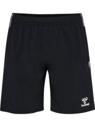 Tkane szorty Hummel Referee. Czarne szorty męskie HUMMEL, z poliesteru, bez kołnierzyka. Za 232.50 zł.