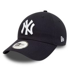 Czapka z daszkiem New Era MLB New York Yankees. Białe czapki męskie New Era, bez wzorów, z bawełny. Za 126.50 zł.