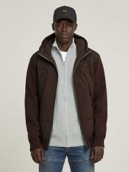 G-Star Kurtka przejściowa w kolorze brązowym rozmiar: M. Brązowe kurtki męskie G-Star, m, bez wzorów, retro, bez kaptura. Za 371.59 zł.