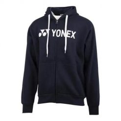 Bluza sportowa męska Yonex COJLH0023331. Niebieskie bluzy sportowe męskie YONEX, bez wzorów, z materiału, biznesowe, bez kołnierzyka, bez ramiączek. Za 366.00 zł.