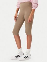 Adidas Legginsy Optime Contour Workout KV7456 Khaki Slim Fit. Brązowe legginsy damskie Adidas, m, bez wzorów, z syntetyku. Za 259.99 zł.