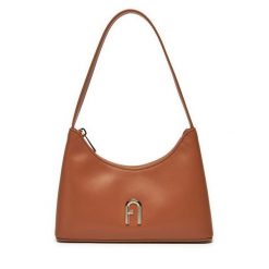 Torebka Furla. Brązowe torebki klasyczne damskie Furla, bez wzorów, bez dodatków. Za 739.99 zł.