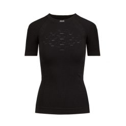 Koszulka biegowa damska X-Bionic Effektor 4.0 Run Black. Czarne t-shirty damskie XBIONIC, bez wzorów, bez kołnierzyka. Za 204.00 zł.