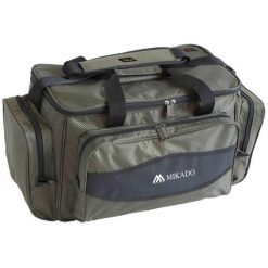 Torba wędkarska Mikado F-011 58x30x25cm. Zielone torebki klasyczne damskie Mikado, bez wzorów, bez dodatków. Za 129.99 zł.