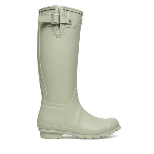 Kalosze Hunter. Zielone kalosze damskie Hunter, bez wzorów. Za 279.99 zł.