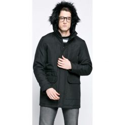 Only & Sons - Kurtka. Czarne kurtki męskie Only & Sons, m, bez wzorów, z materiału, z kapturem. W wyprzedaży za 149.90 zł.