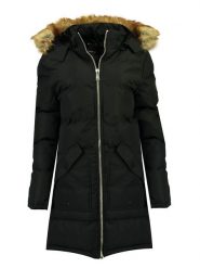 Geographical Norway Parka "Canelle" w kolorze czarnym rozmiar: M. Czarne parki damskie Geographical Norway, m, bez wzorów. Za 223.99 zł.