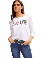 Heine Koszulka w kolorze białym rozmiar: 40. Białe bluzki damskie Heine, bez wzorów, z bawełny, bez kołnierzyka, bez ramiączek. Za 48.16 zł.