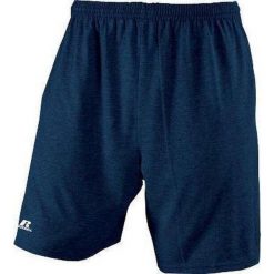 Bawełniane szorty męskie z bocznymi kieszeniami. Niebieskie szorty męskie RUSSEL ATHLETIC, m, z bawełny, na fitness i siłownię. Za 194.95 zł.