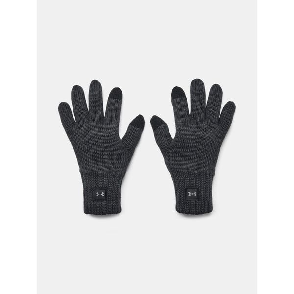 Rękawiczki zimowe Under Armour Halftime Wool. Czarne rękawiczki męskie Under Armour, na zimę, bez wzorów. Za 159.99 zł.