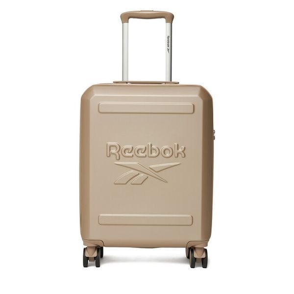 Walizka kabinowa Reebok. Brązowe walizki Reebok, bez wzorów. Za 259.99 zł.