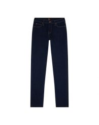 DAMSKIE SPODNIE LEE BREESE BOOT SEA WATER 112378782. Niebieskie spodnie materiałowe damskie Lee, bez wzorów, z jeansu. Za 219.99 zł.