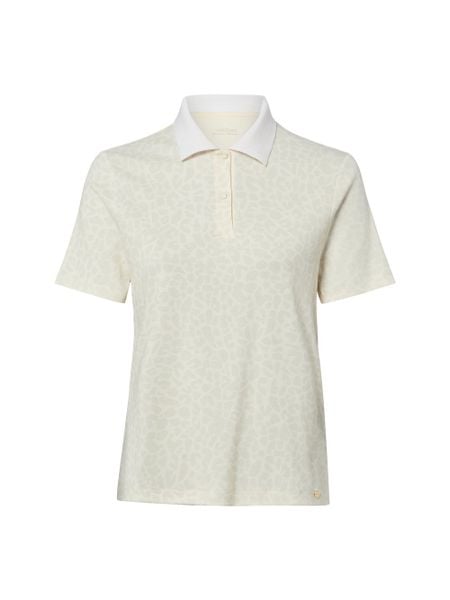 Marc Cain koszulka polo Kobiety Bawełna beżowy, 36. Brązowe bluzki sportowe damskie Marc Cain, z bawełny, bez kołnierzyka, bez ramiączek. Za 549.95 zł.