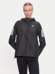 Adidas Kurtka do biegania Own The Run IN1576 Czarny Regular Fit. Czarne kurtki do biegania damskie Adidas, l, bez wzorów, z syntetyku, bez kaptura. Za 279.99 zł.