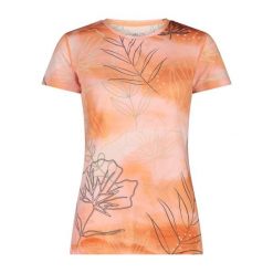 Koszulka damska turystyczna CMP 35N6656. Brązowe t-shirty damskie CMP, l, bez wzorów, ze skóry, bez kołnierzyka. Za 145.75 zł.