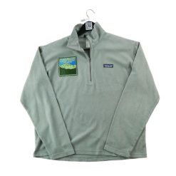 Second life - Patagonia Bluza męska polarowa - Jak nowy. Szare bluzy bez kaptura męskie Patagonia, l, z materiału. Za 212.96 zł.