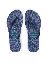 Havaianas Japonki 41445119071 Granatowy. Niebieskie klapki damskie Havaianas, bez wzorów, z syntetyku, bez obcasa. Za 59.99 zł.