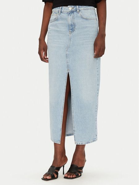 Liu Jo Spódnica jeansowa UA5188 D4854 78840 Niebieski Regular Fit. Niebieskie spódniczki damskie Liu Jo, bez wzorów, z bawełny. Za 359.99 zł.