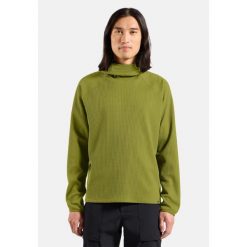 Bluza męska ODLO Mid layer hoody CUBIC. Zielone bluzy z kapturem męskie Odlo, m. Za 319.99 zł.