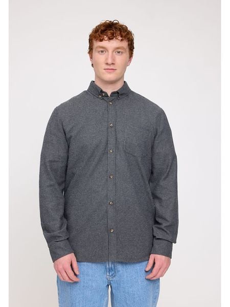 MAZINE Koszula w kolorze szarym rozmiar: S. Szare koszule męskie MAZINE, s, bez wzorów, z bawełny, bez kołnierzyka, bez ramiączek. Za 210.81 zł.