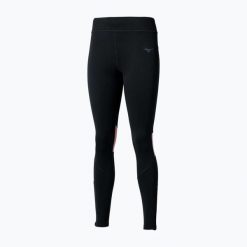 Legginsy do biegania damskie Mizuno Active Warmalite Long. Czarne legginsy damskie Mizuno, l, bez wzorów, z elastanu, do biegania. Za 159.99 zł.